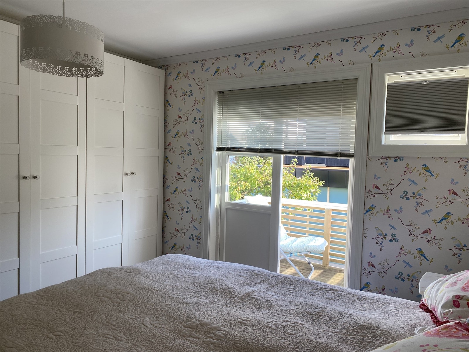 Hovedsoverom med luftebalkong Galleribilde