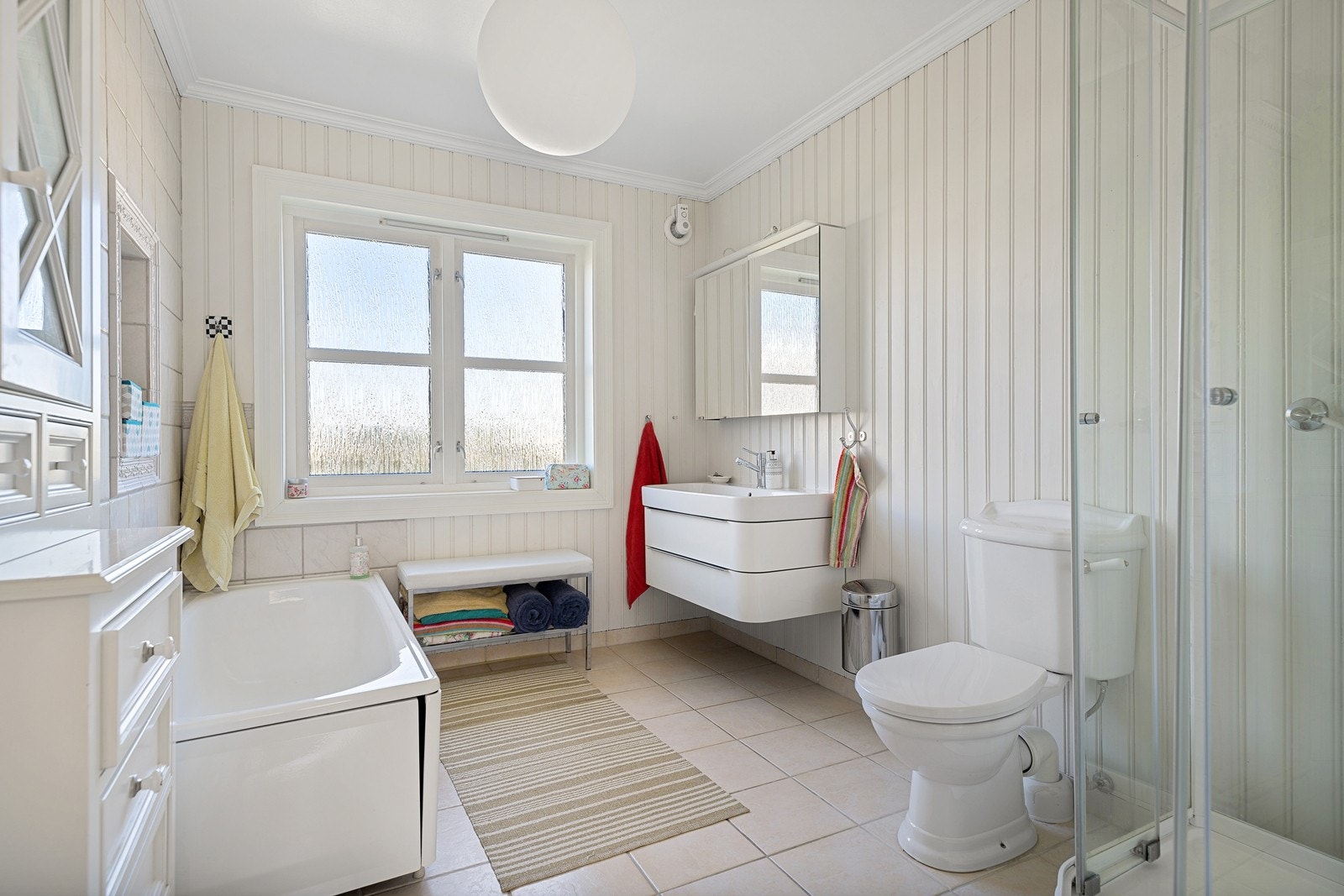 Baderom med varmekabler Galleribilde