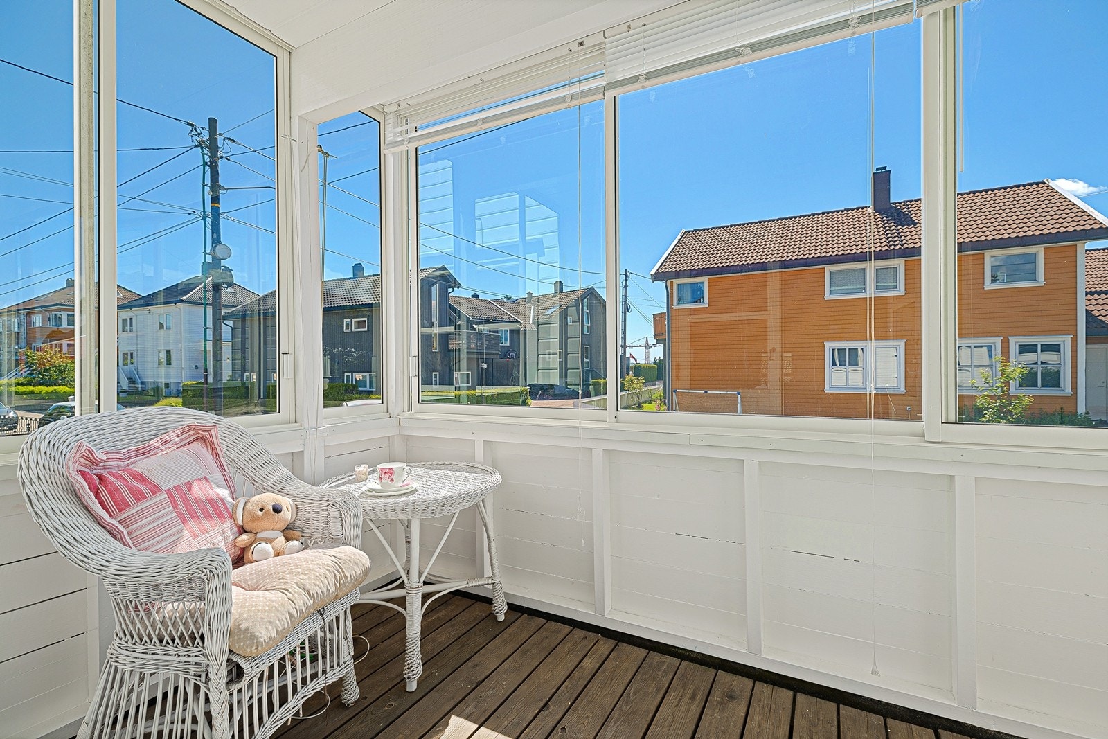 Innglasset veranda Galleribilde