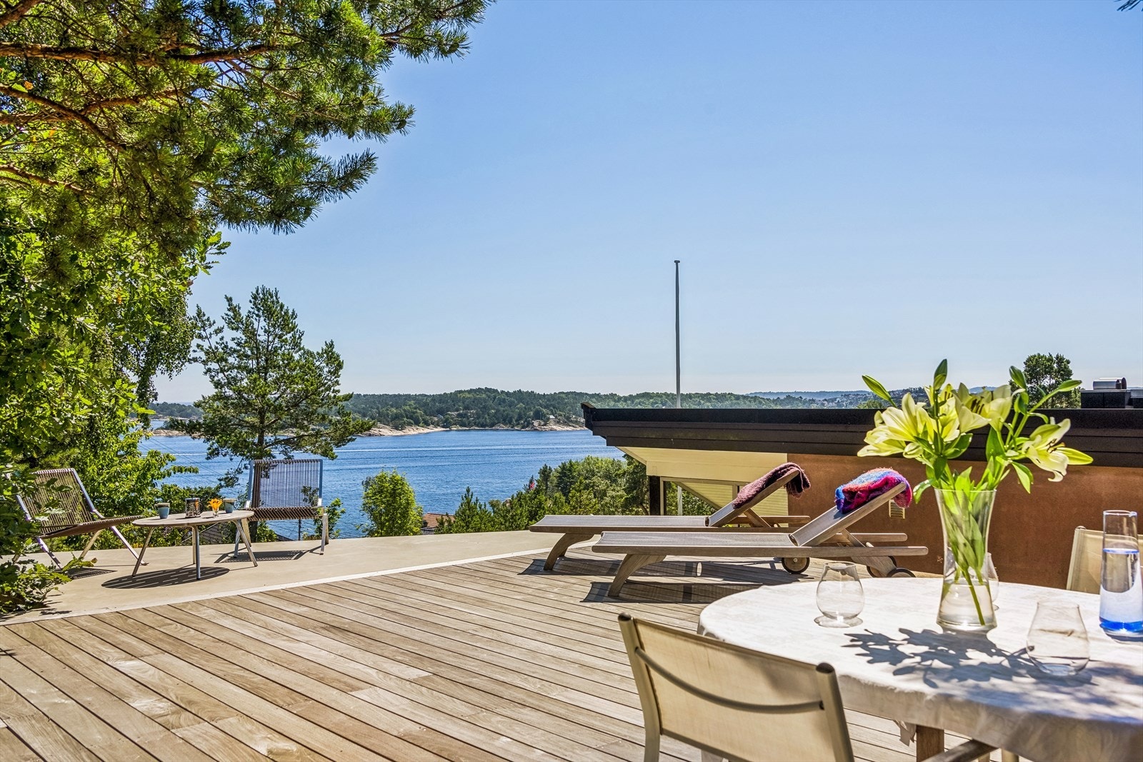 "Soldekket" på oversiden av boligen. Galleribilde