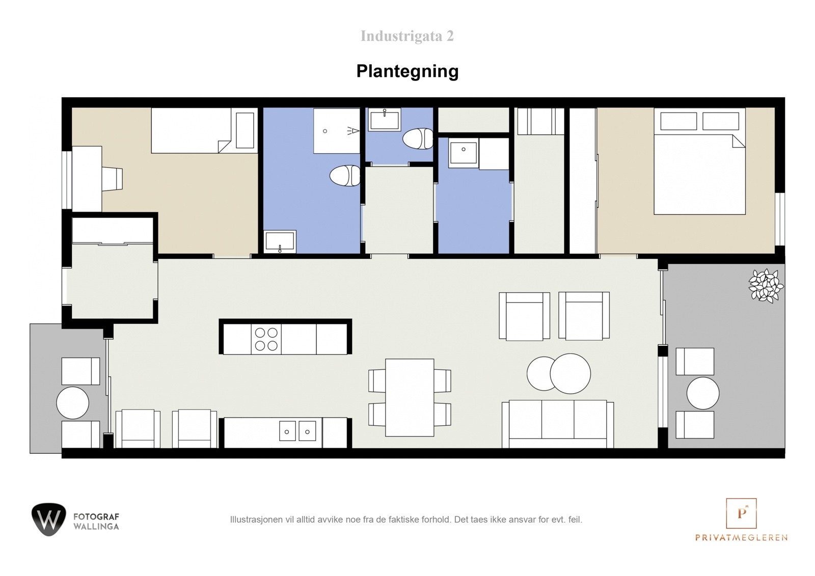 Plantegning. Galleribilde