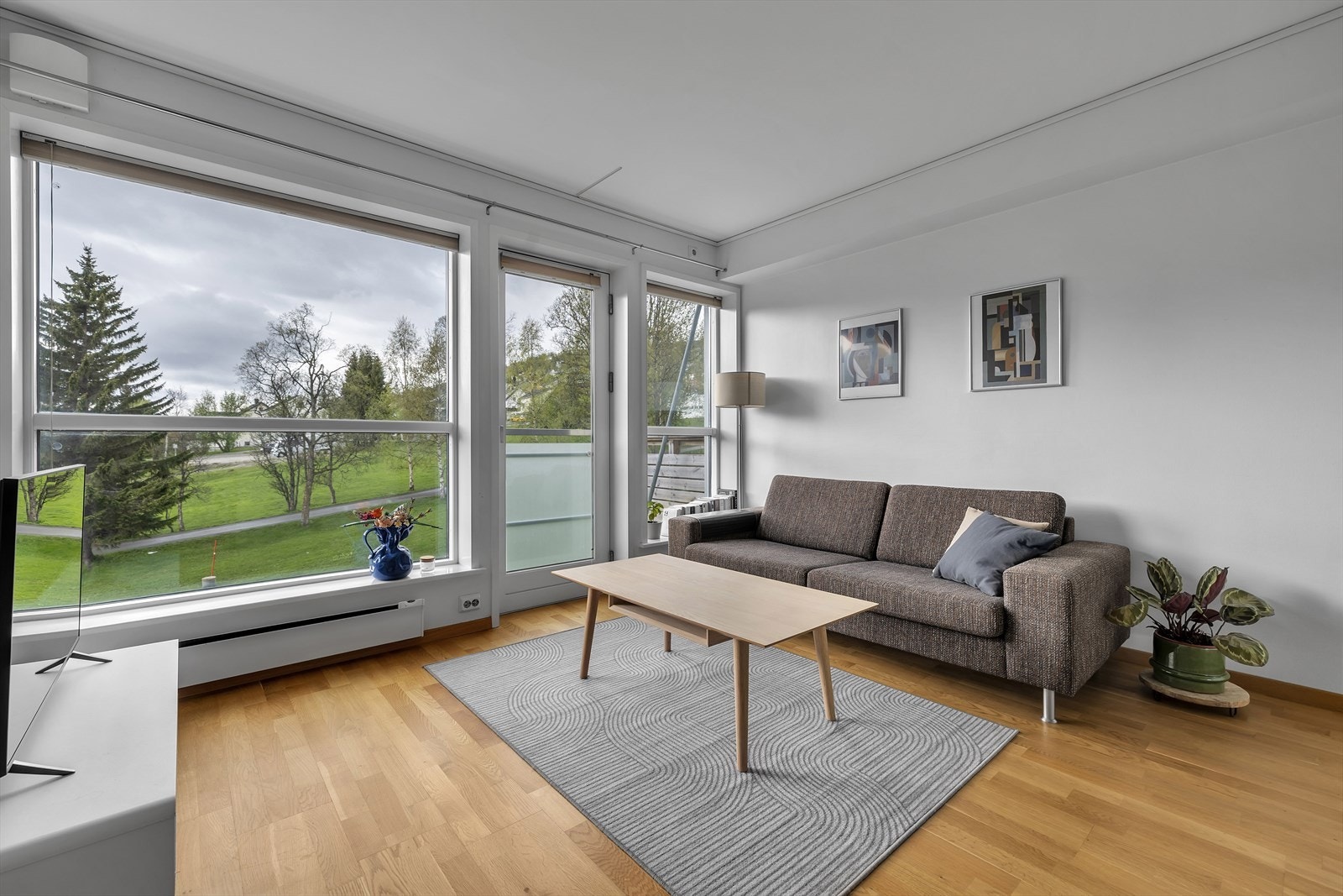 Fransk balkong Galleribilde