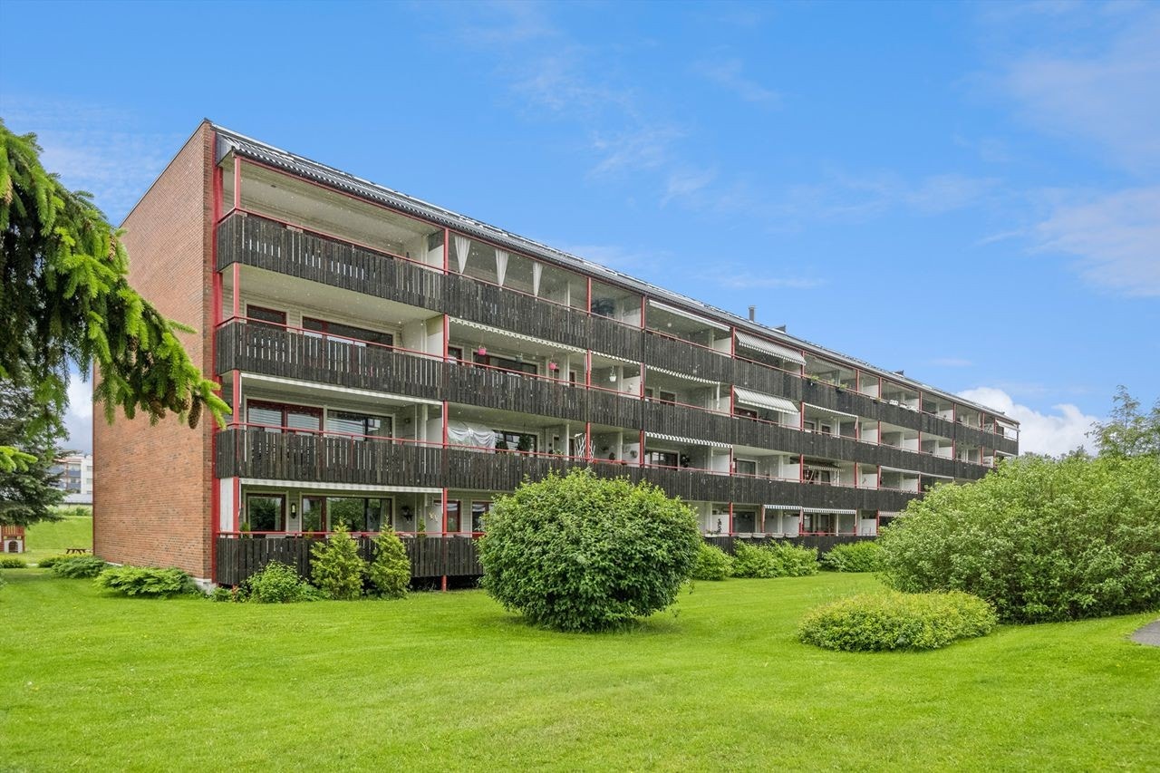 Fin intern beliggenhet i et veldrevet borettslag på Hamar vest Galleribilde