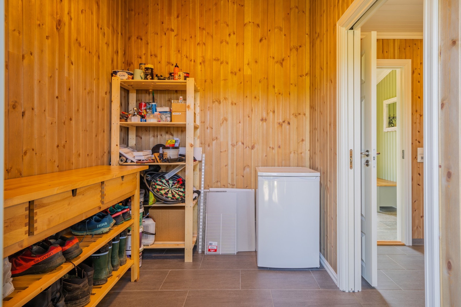 Bod og vaskerom er på totalt 9,4 kvm. Galleribilde