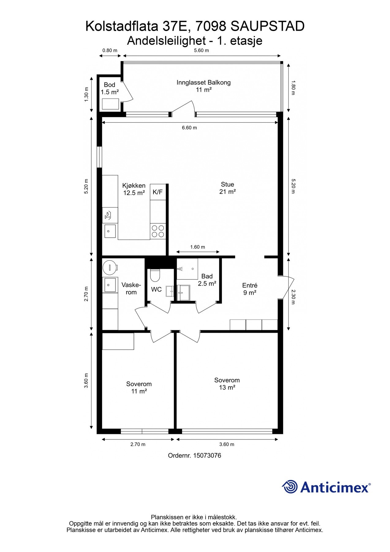 Plantegning 1.etasje. Galleribilde