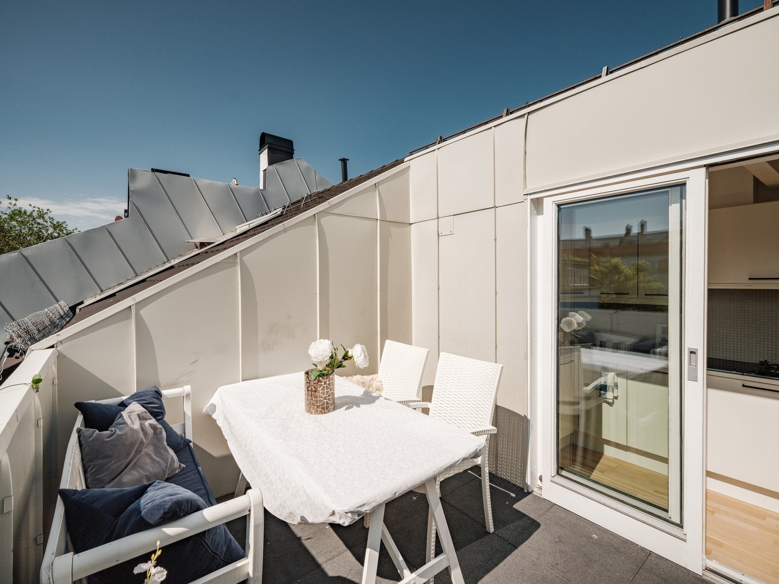 Gode solforhold fra tidlig morgen (fra ca. kl. 08:00) til kl. 17:00/18:00. Galleribilde