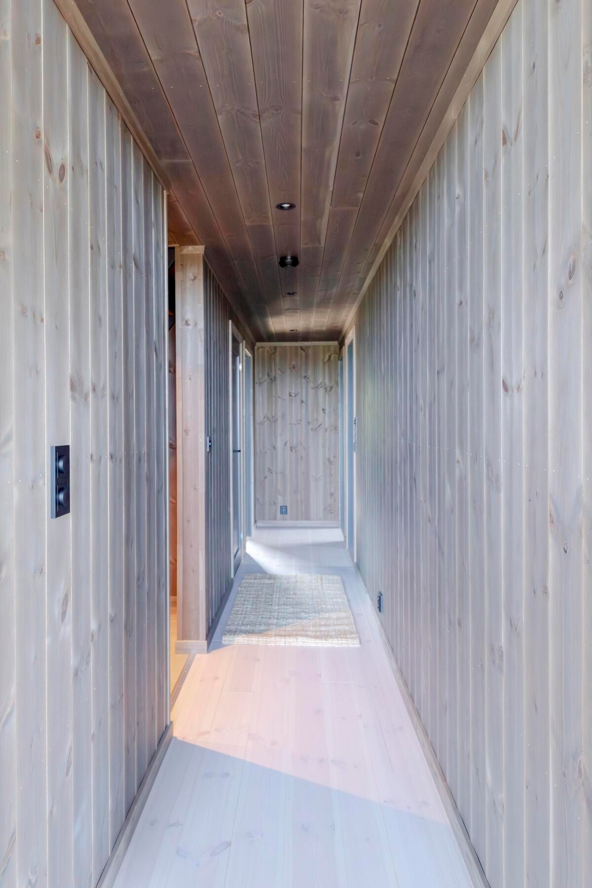 Foto fra ferdig innflyttingsklar hytte. Galleribilde