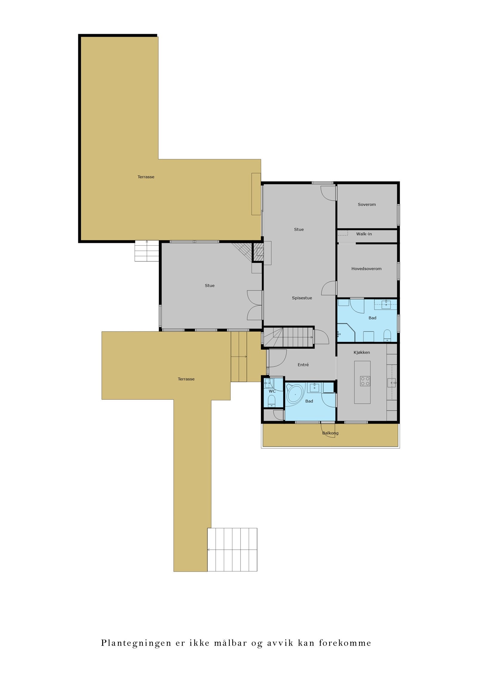 Veiledende plantegning 2.etg Galleribilde