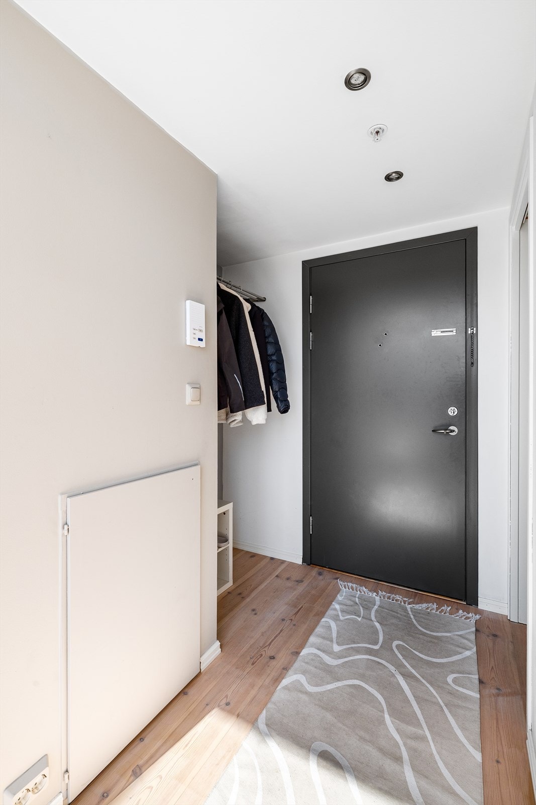 Gang med god plass til yttertøy og sko. Galleribilde