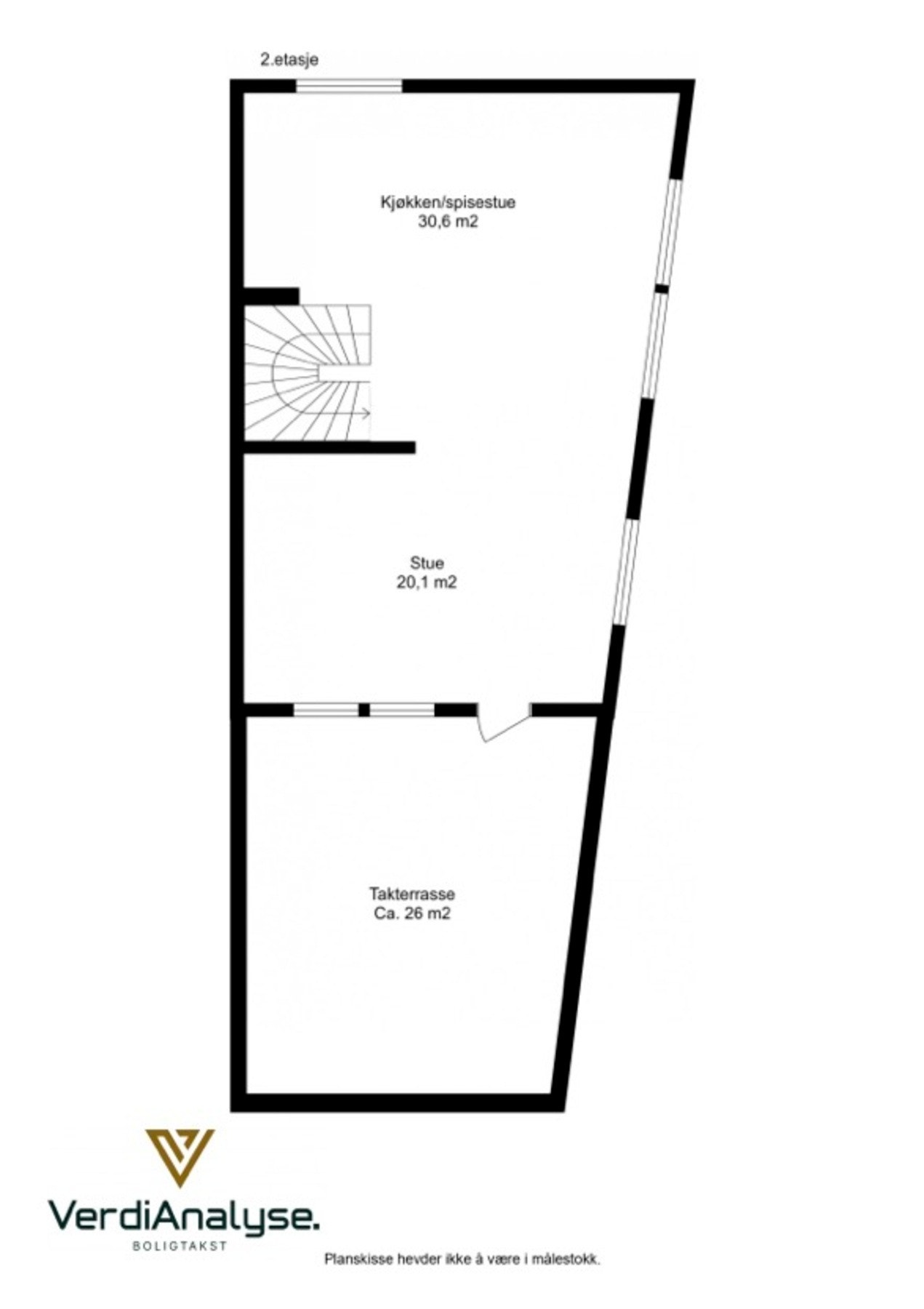 Planskisse 2. Etasje. Galleribilde