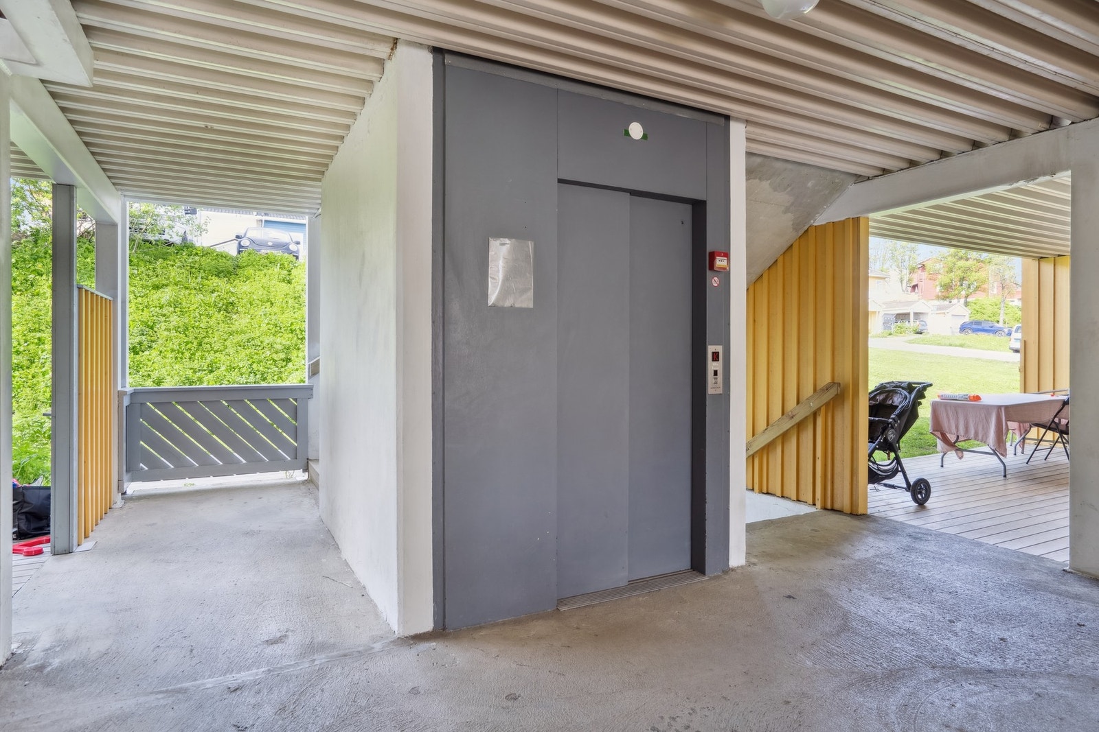 Heis i bygget. Galleribilde