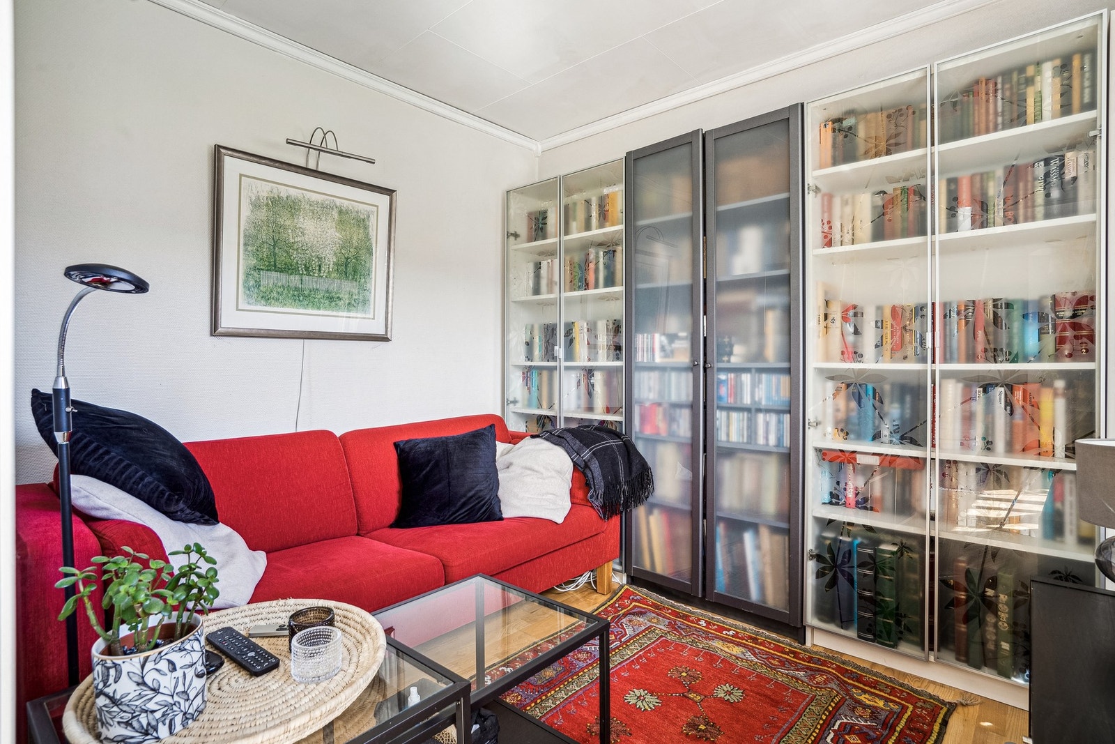 Soverom 3 - benyttes i dag som en ekstra stue/bibliotek. Galleribilde