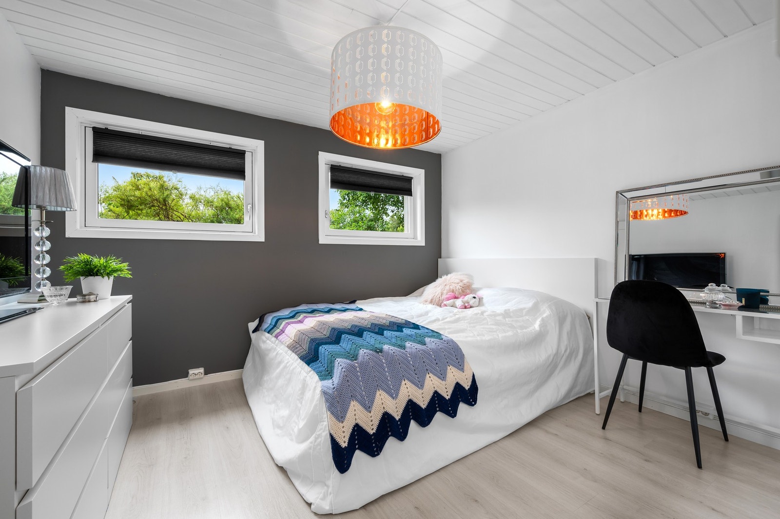 Rom i kjeller.
Rommet er ikke godkjent til varig opphold. Galleribilde