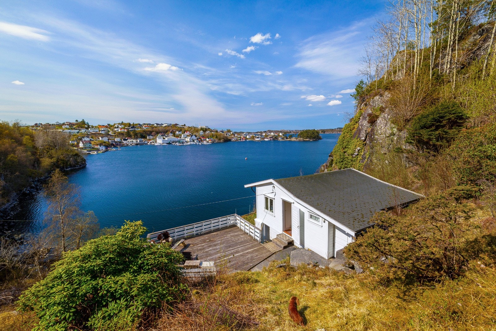 - Ferieidyll på sitt beste - helt for deg selv, med sjøen som nærmeste nabo - Galleribilde