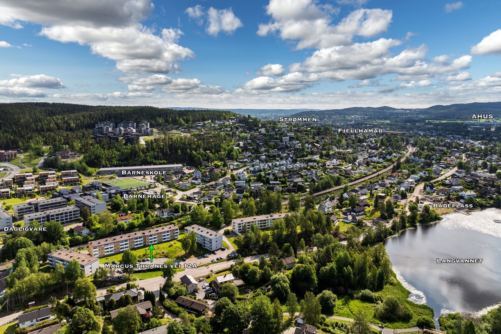 Oversiktsbilde over området. Galleribilde