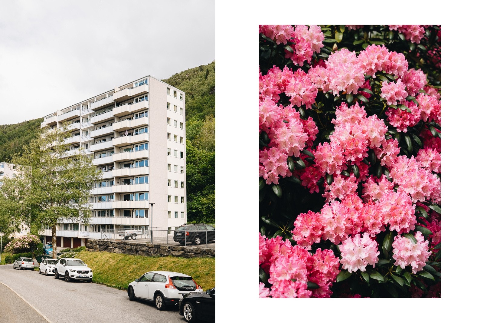 Leiligheten ligger nydelig til i byggets nest øverste etasje, på byggets nord-vestre hjørne. Galleribilde