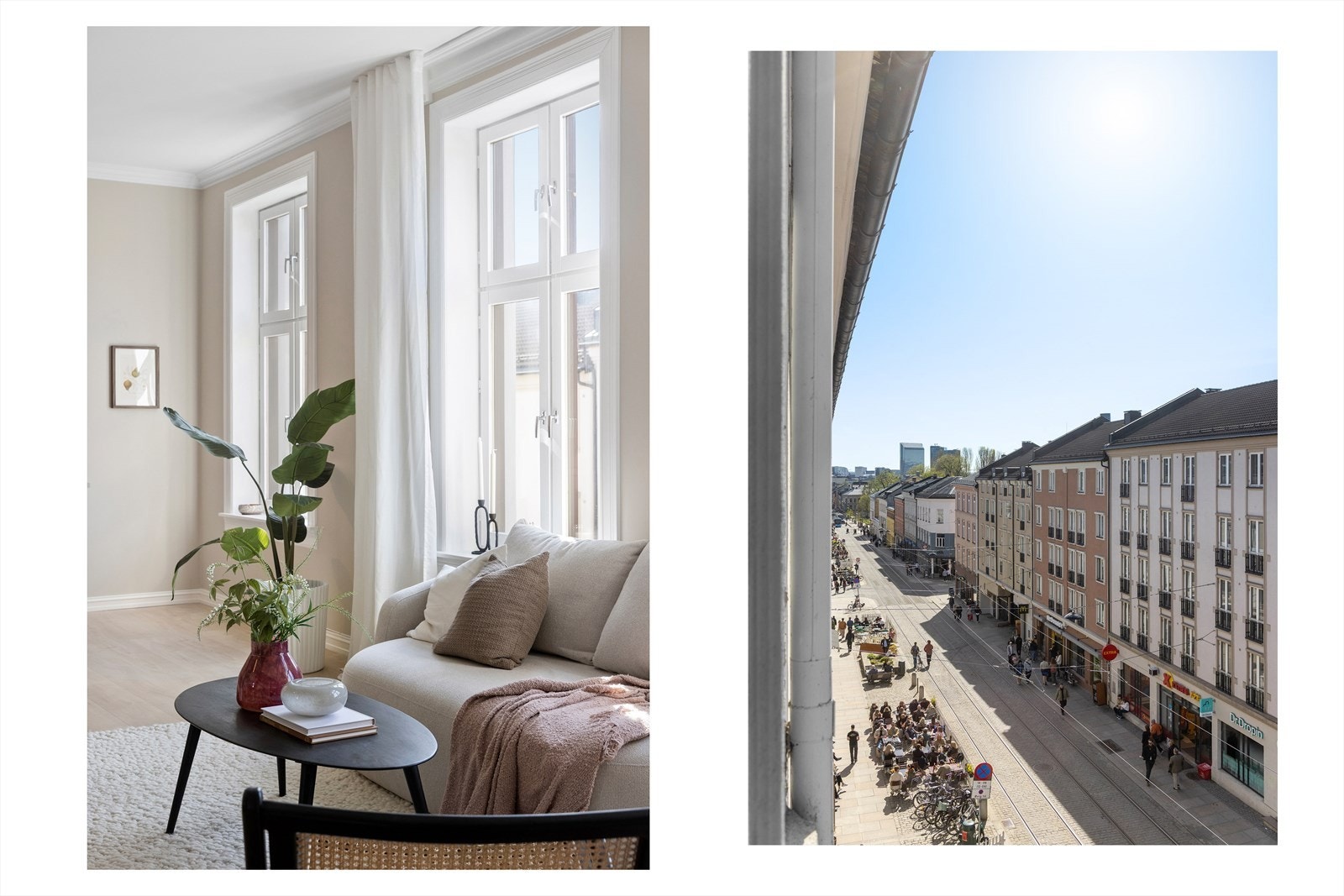 - Luftig plassering med gode solforhold og hyggelig utsyn, samt ingen innsyn - Galleribilde