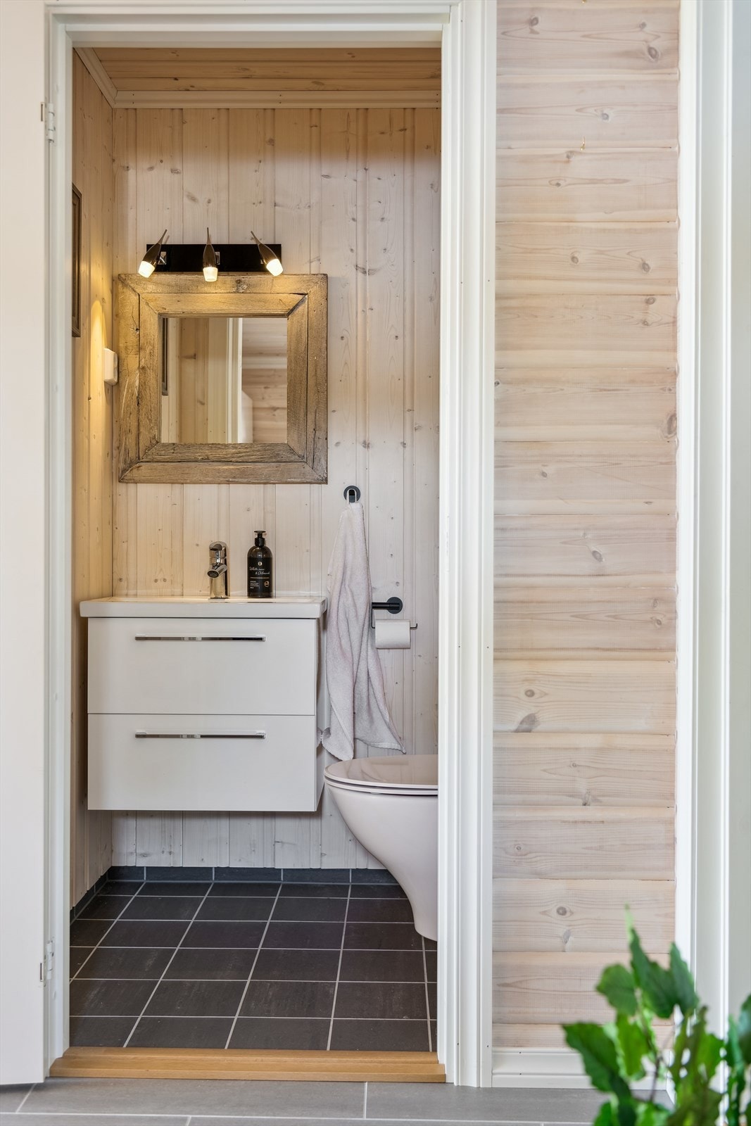 Eget gjestetoalett - Kun naturlig ventilasjon Galleribilde