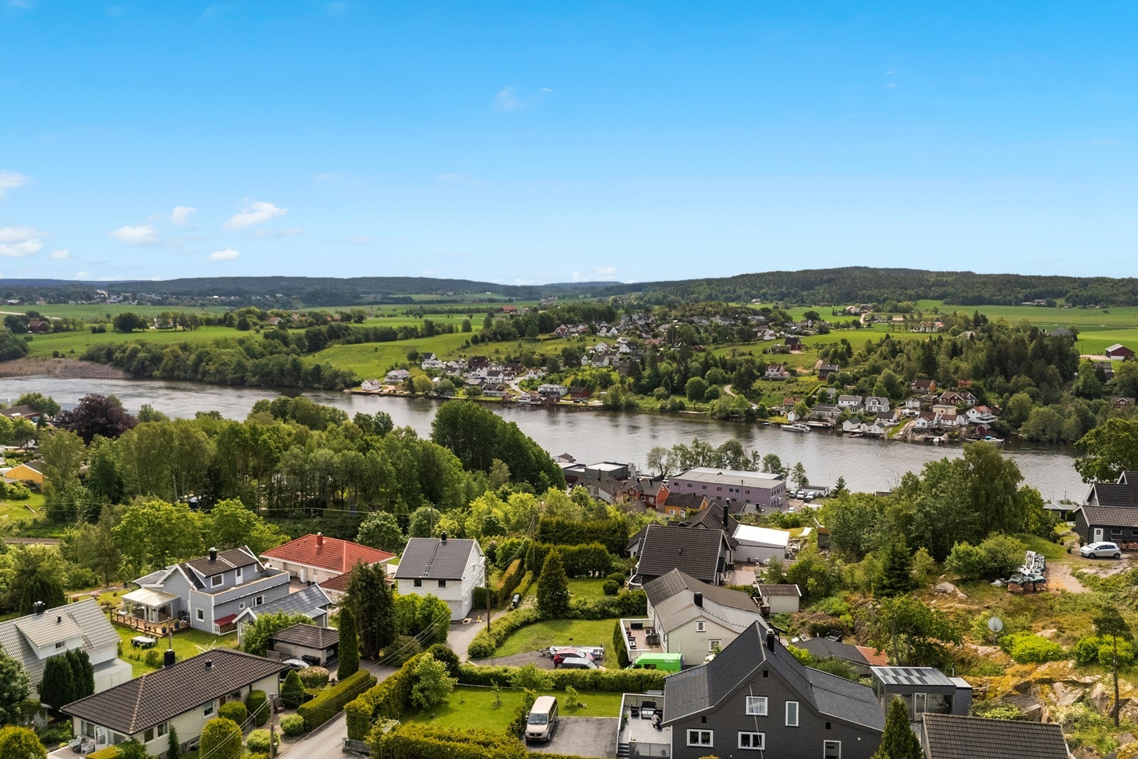 Dronefoto Galleribilde