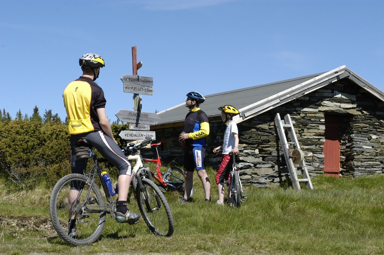 På Kvitfjell er det fine turmuligheter også på sommeren! Galleribilde