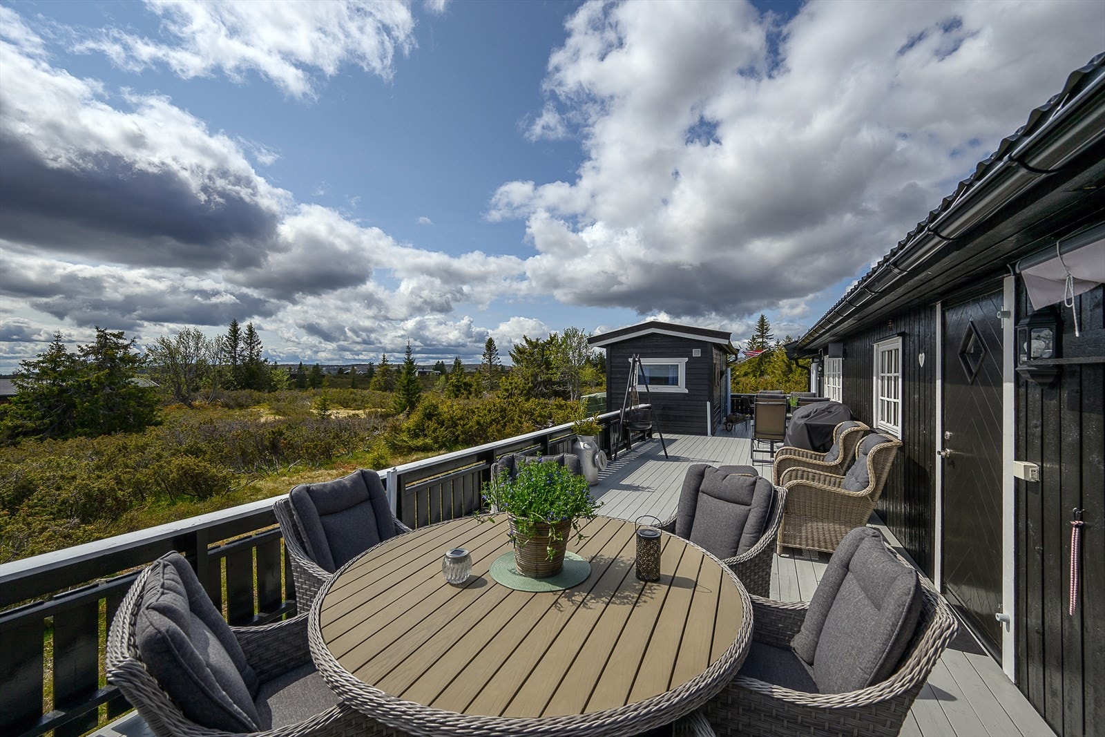 Fin utsikt utover nærområdet. Galleribilde