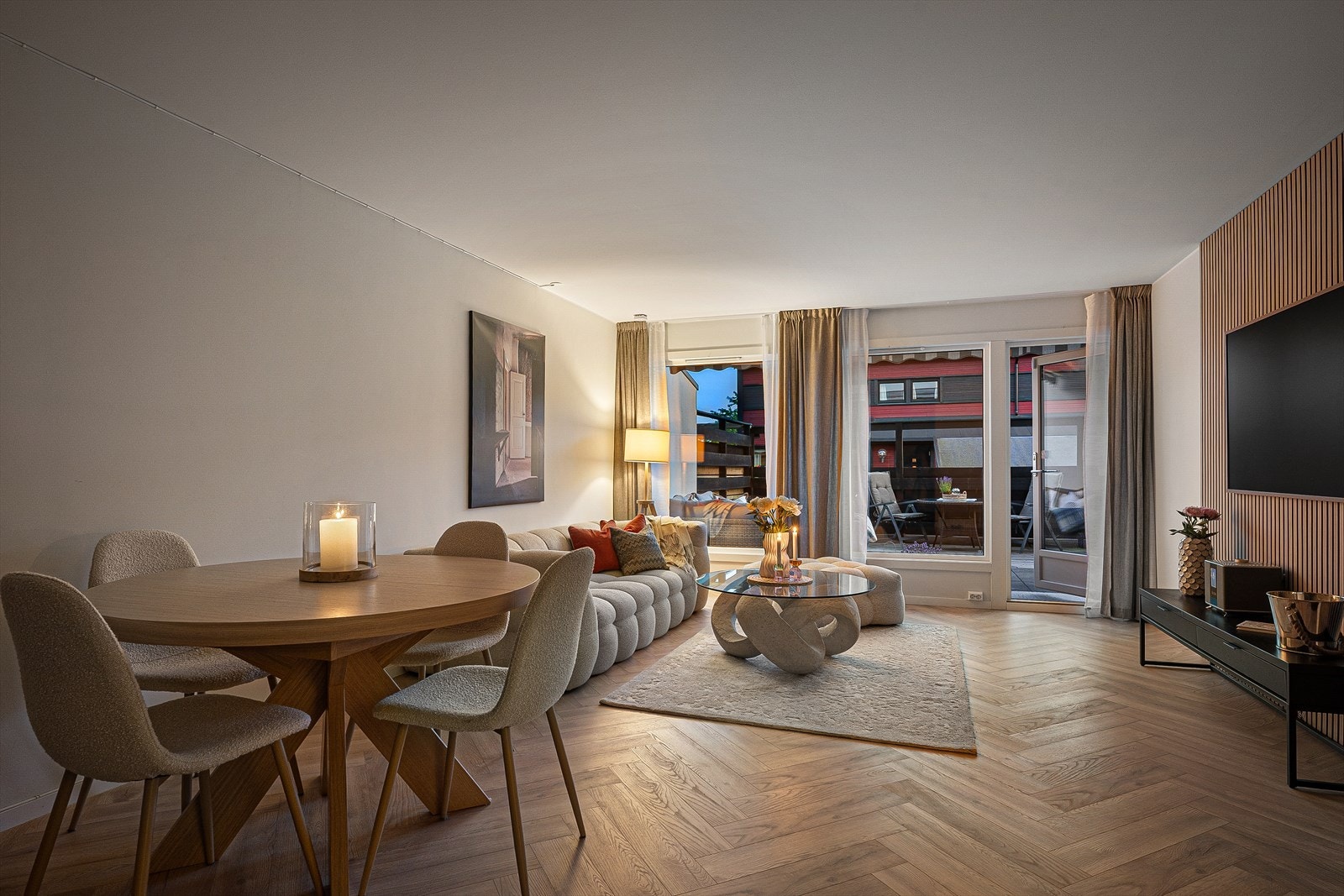 Her har du store rom og fine soner. Galleribilde