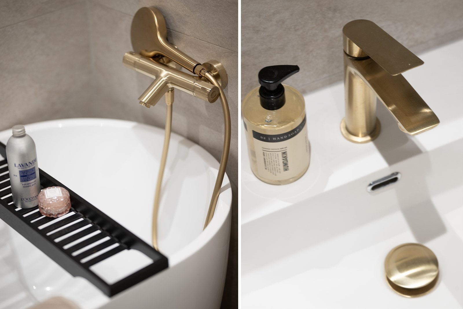 I 2024 ble badet pusset opp - Inkludert ny membran, sluk, innredning, sanitærinstallasjoner og fliser. Galleribilde