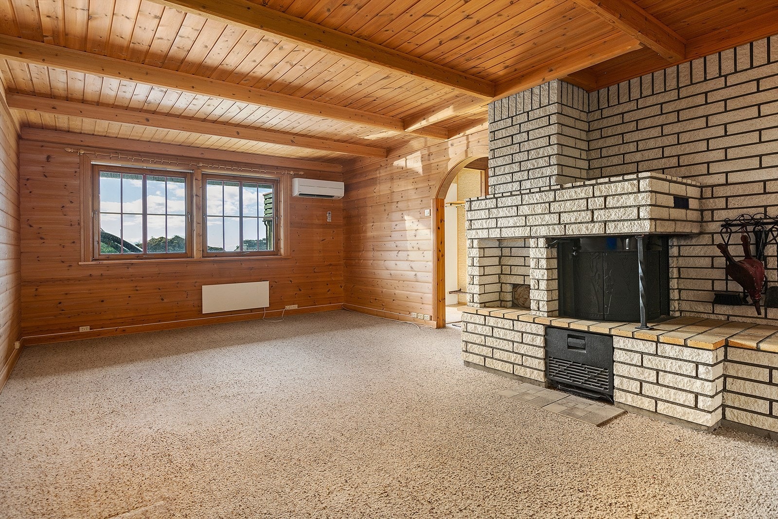 Koselig med en "Disney peis" ved juletider Galleribilde