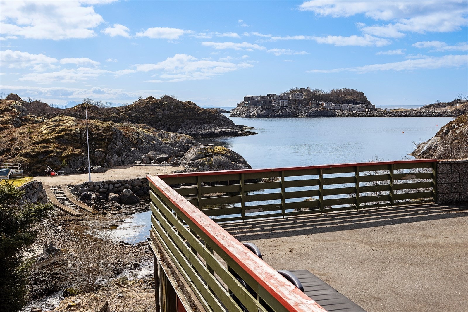 Veldig god utsikt fra veranda Galleribilde