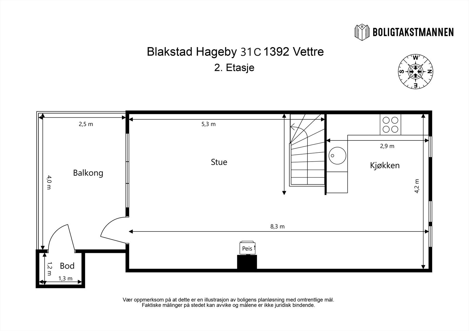 2. Etasje. Galleribilde