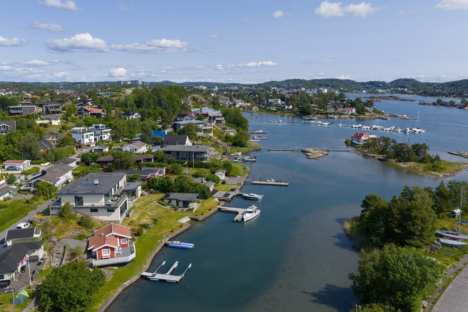 Lekkert villa område - Det er ikke boplikt i Sandefjord! Godt alternativ til den tradisjonelle hytten Galleribilde