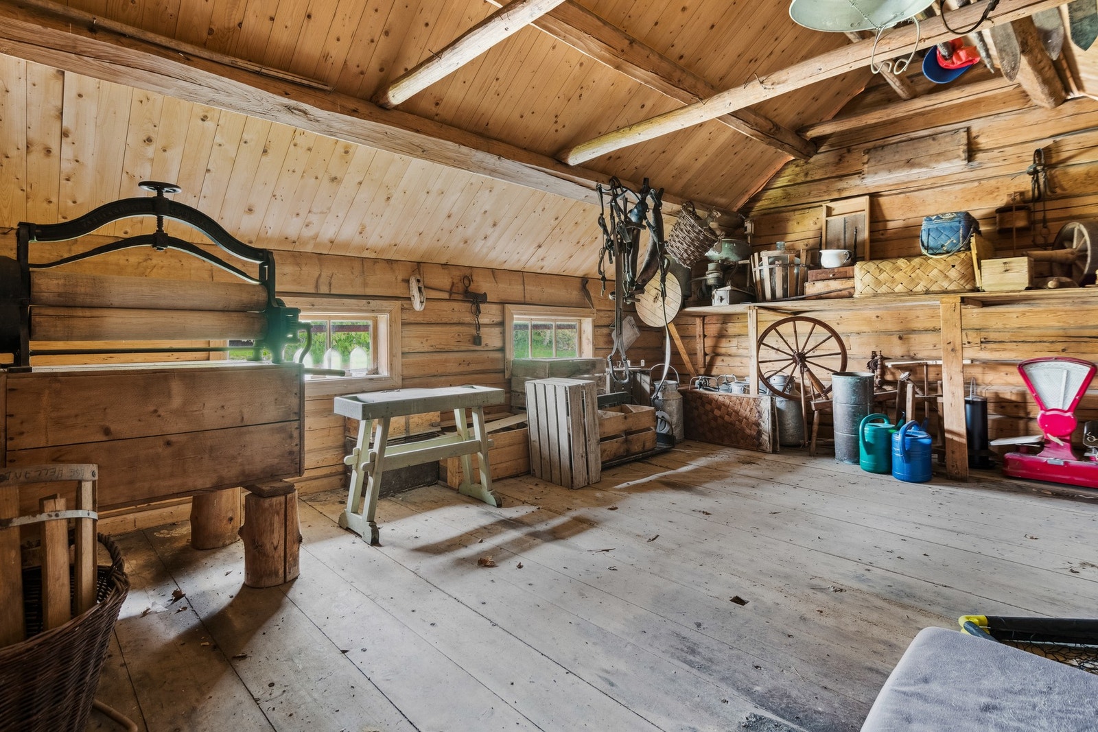 Stabbur. Andre etasje. Galleribilde