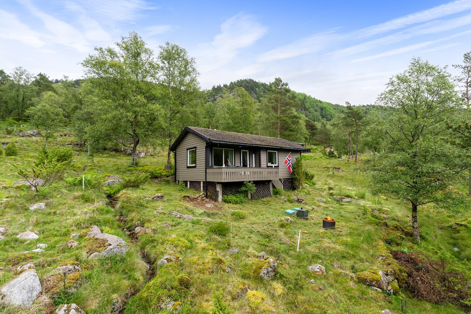 Her er du omgitt av vakker natur som inneholder et fantastisk turterreng både sommer og vinter. Merket turløyper som blant annet Ramstoknuten, Lauvnesknuten og Vallresknuten finner en i området. Galleribilde