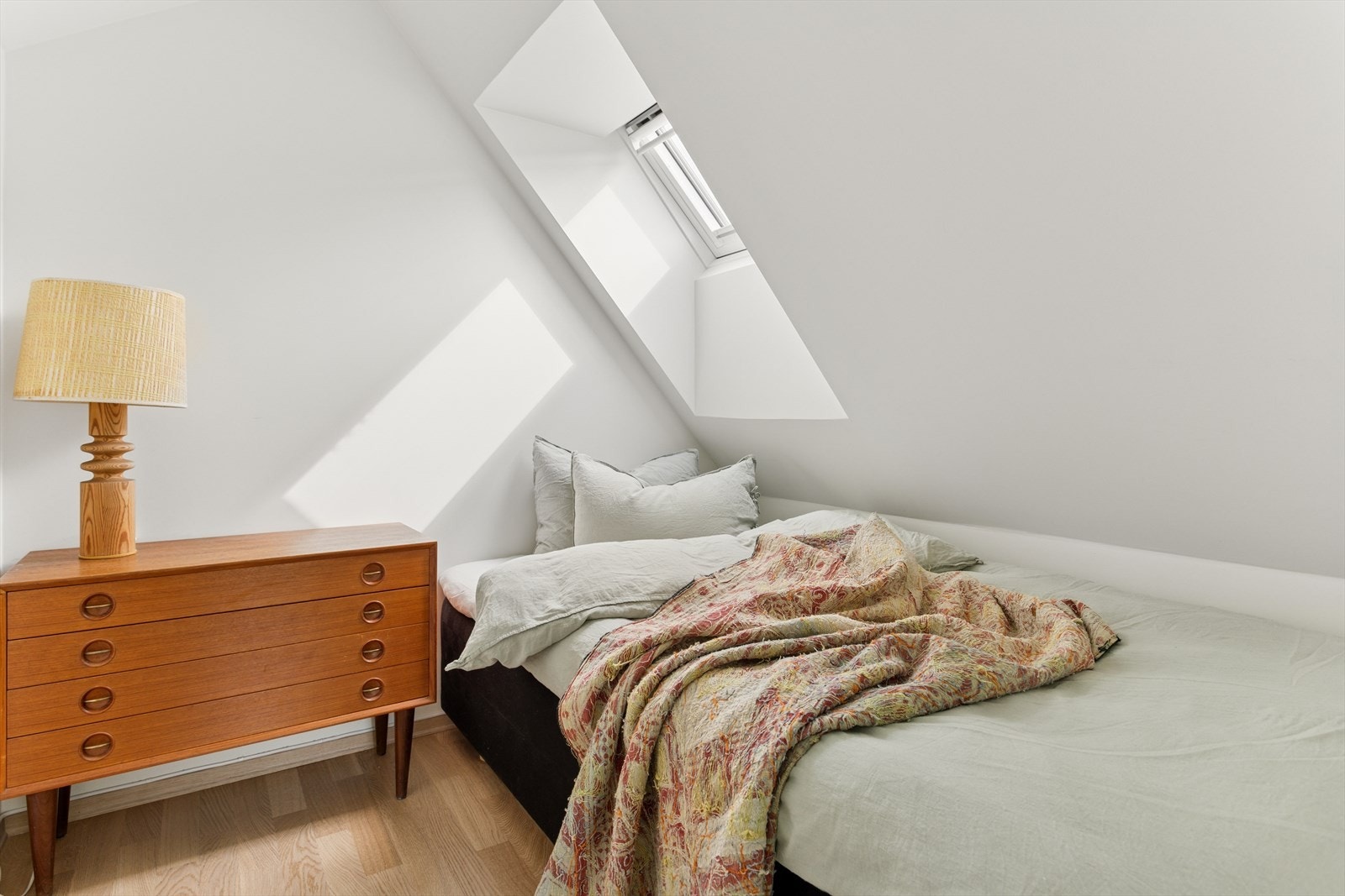 I øverste etasje finner du sovealkoven. Galleribilde