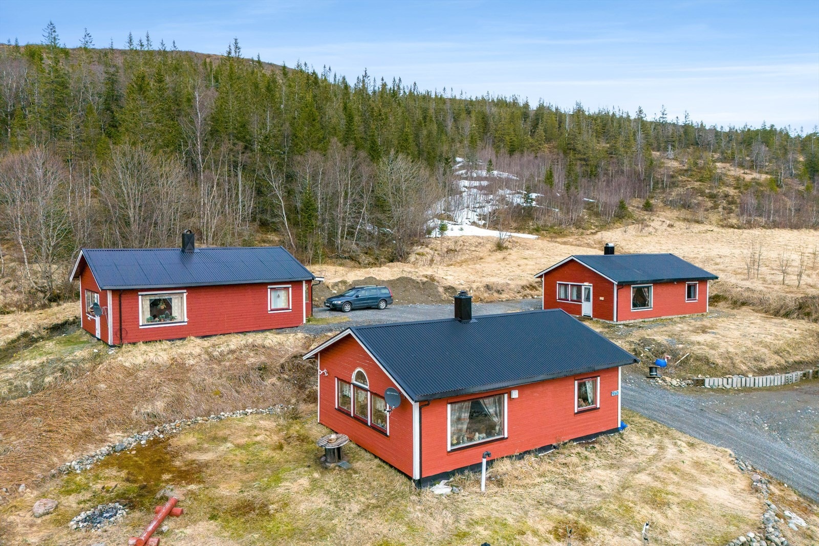 Eneboligene er oppført i tidsrommet mellom 1930 og 2023. Galleribilde