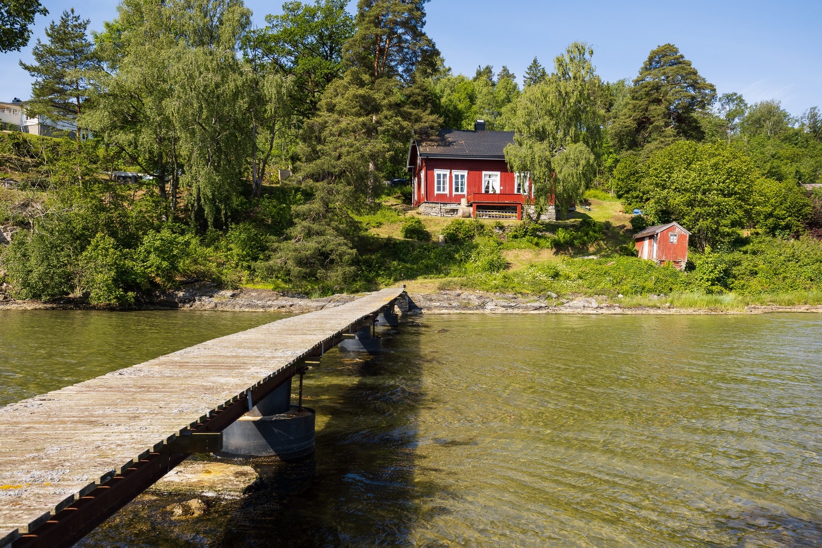 Fantastisk eiendom med privat brygge. Galleribilde