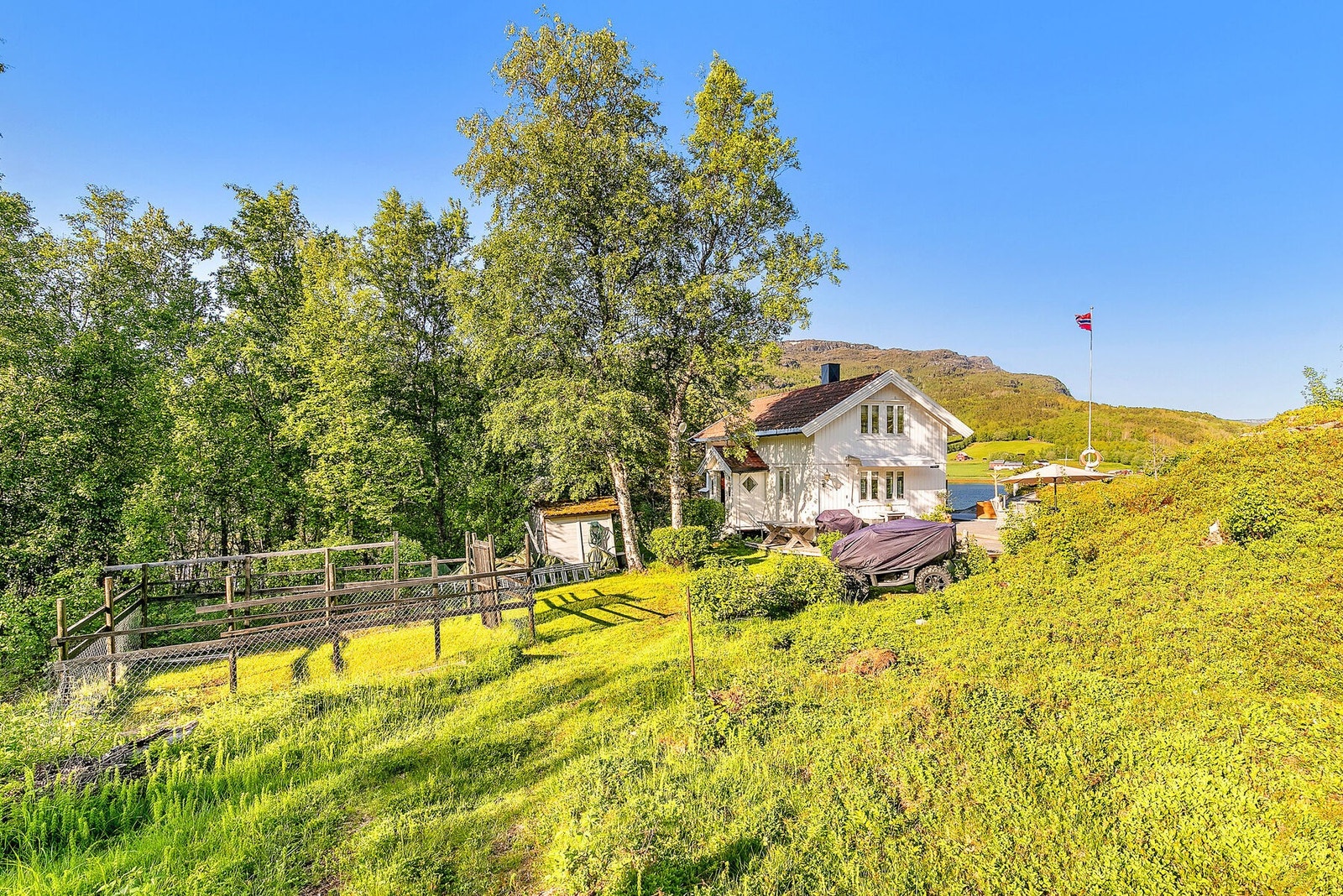 Opparbeidet hage Galleribilde