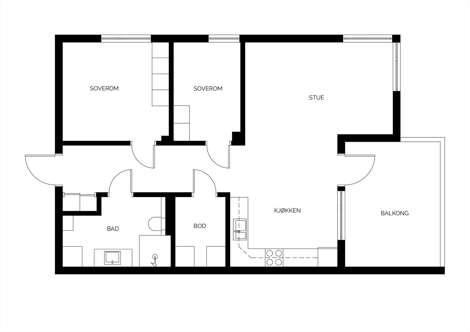 Planløsning Galleribilde