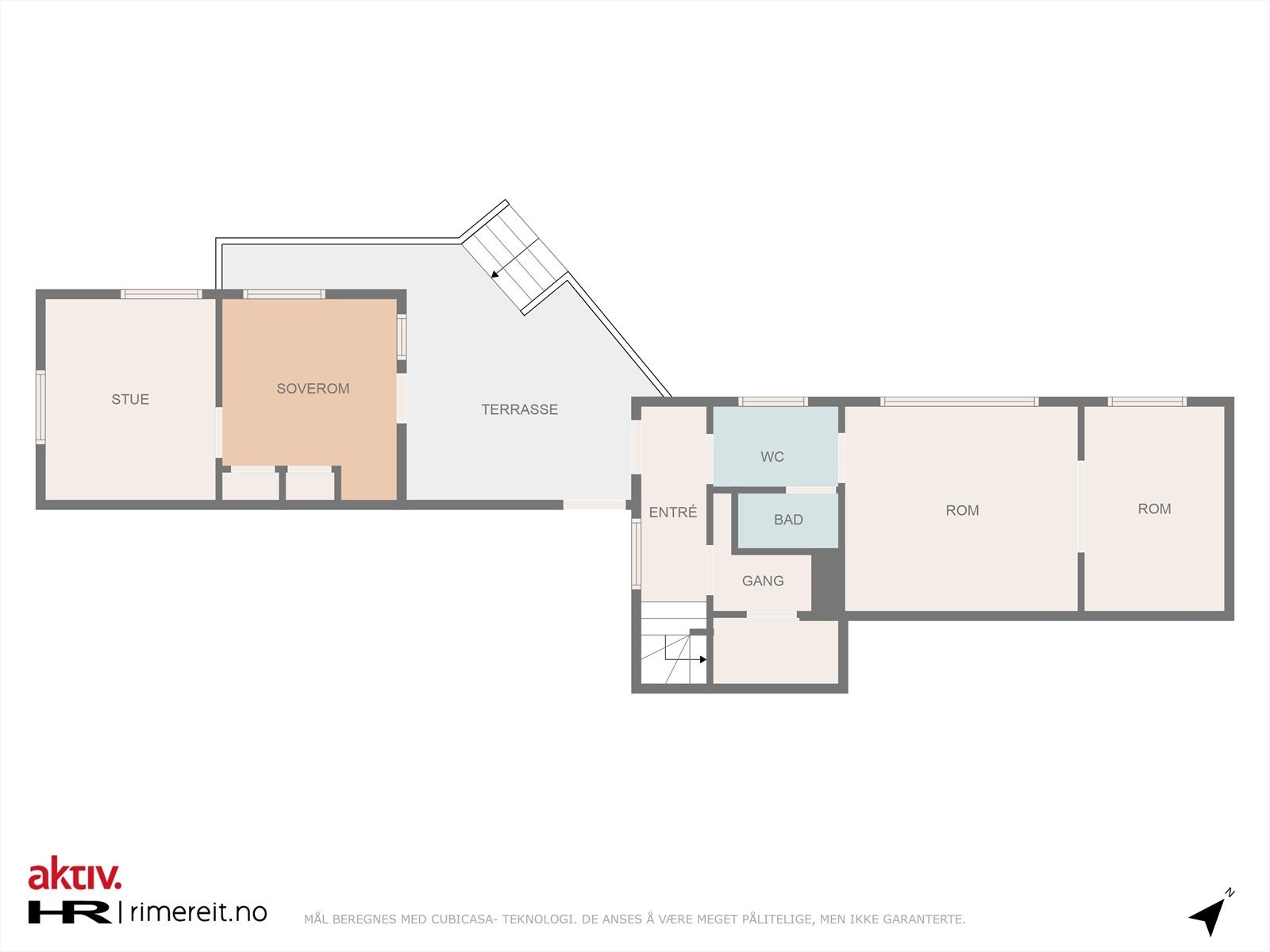 Plan 1. etasje Galleribilde