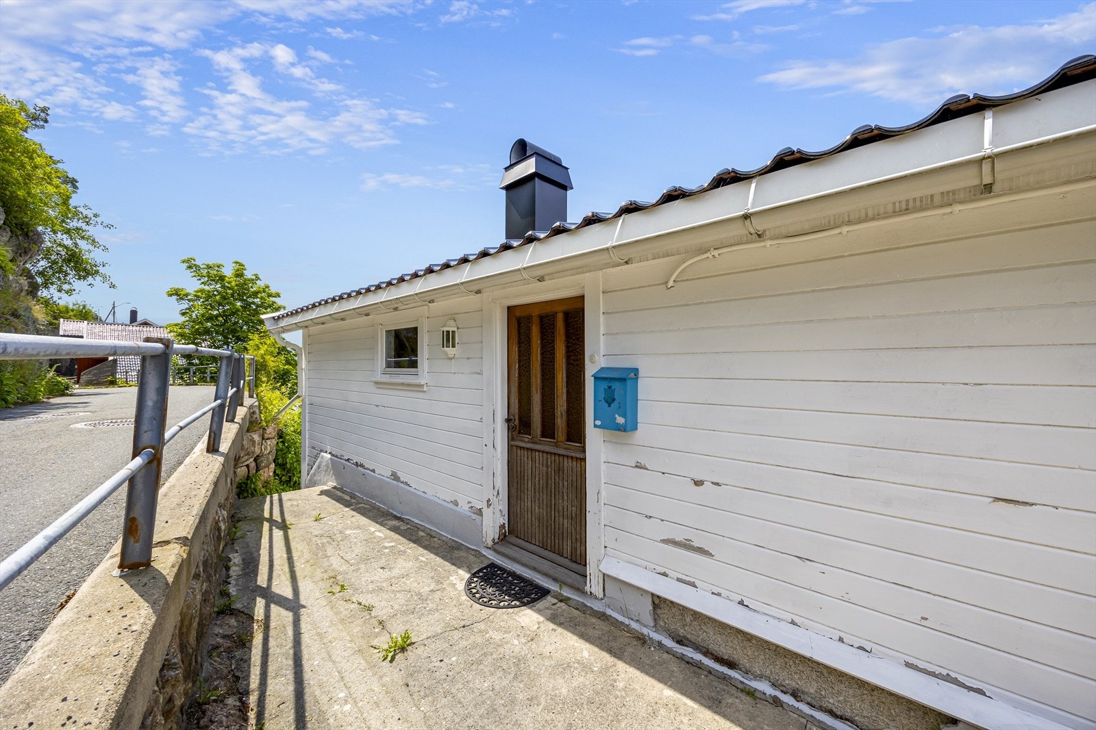 Dagens inngangsparti. Galleribilde