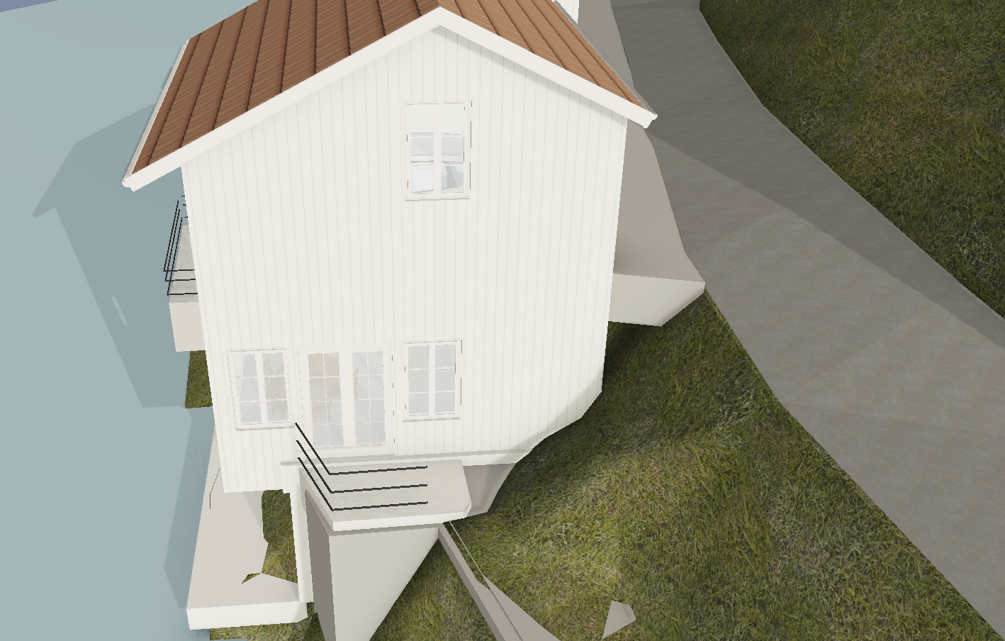 3D illustrasjon rammetillatelse Galleribilde