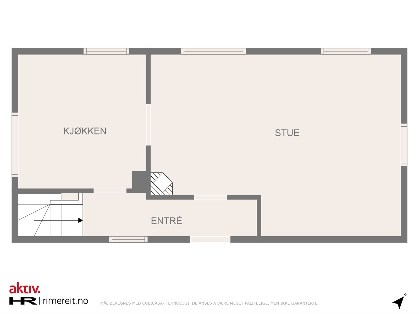 Plan 2. etasje Galleribilde