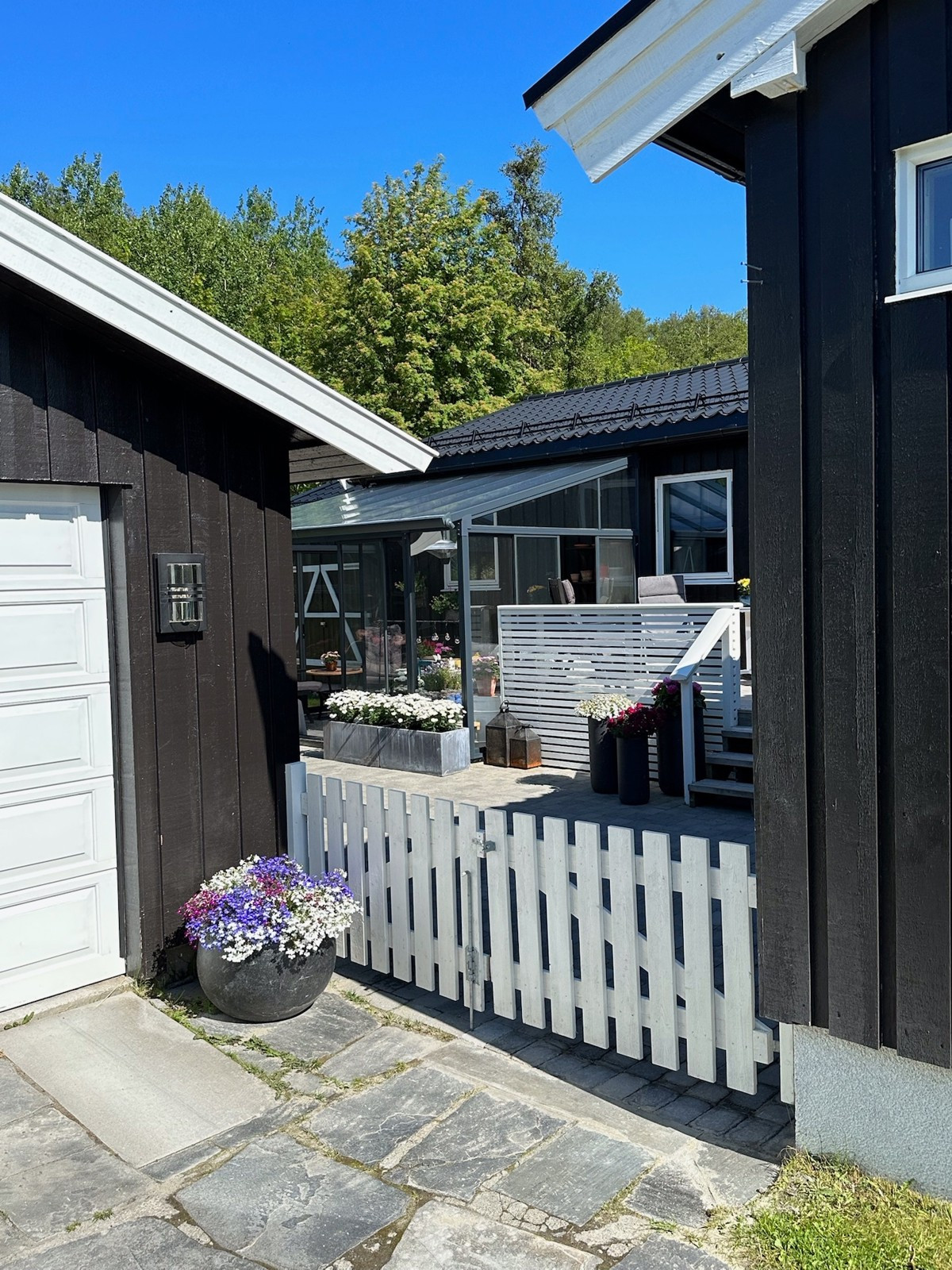 Privat sommerbilder tatt av selger