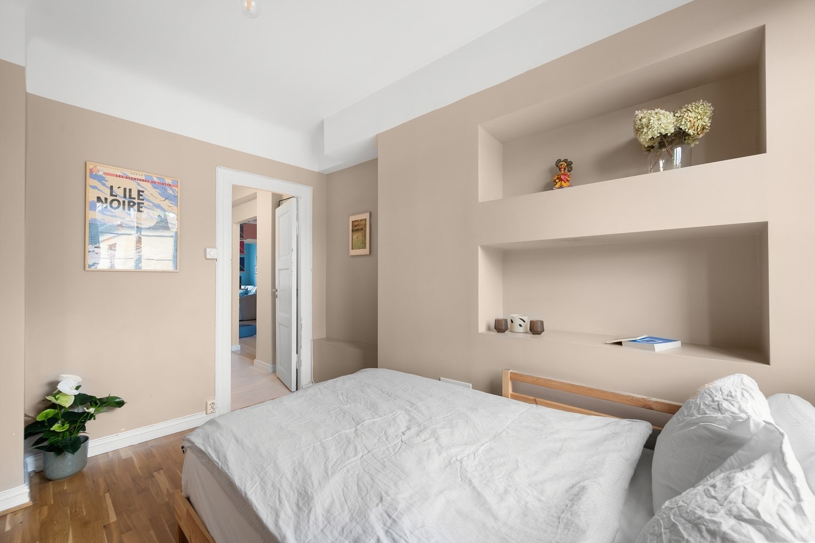 Soverommet fungerer utmerket som for eksempel barnerom, gjesterom eller kontor. Galleribilde