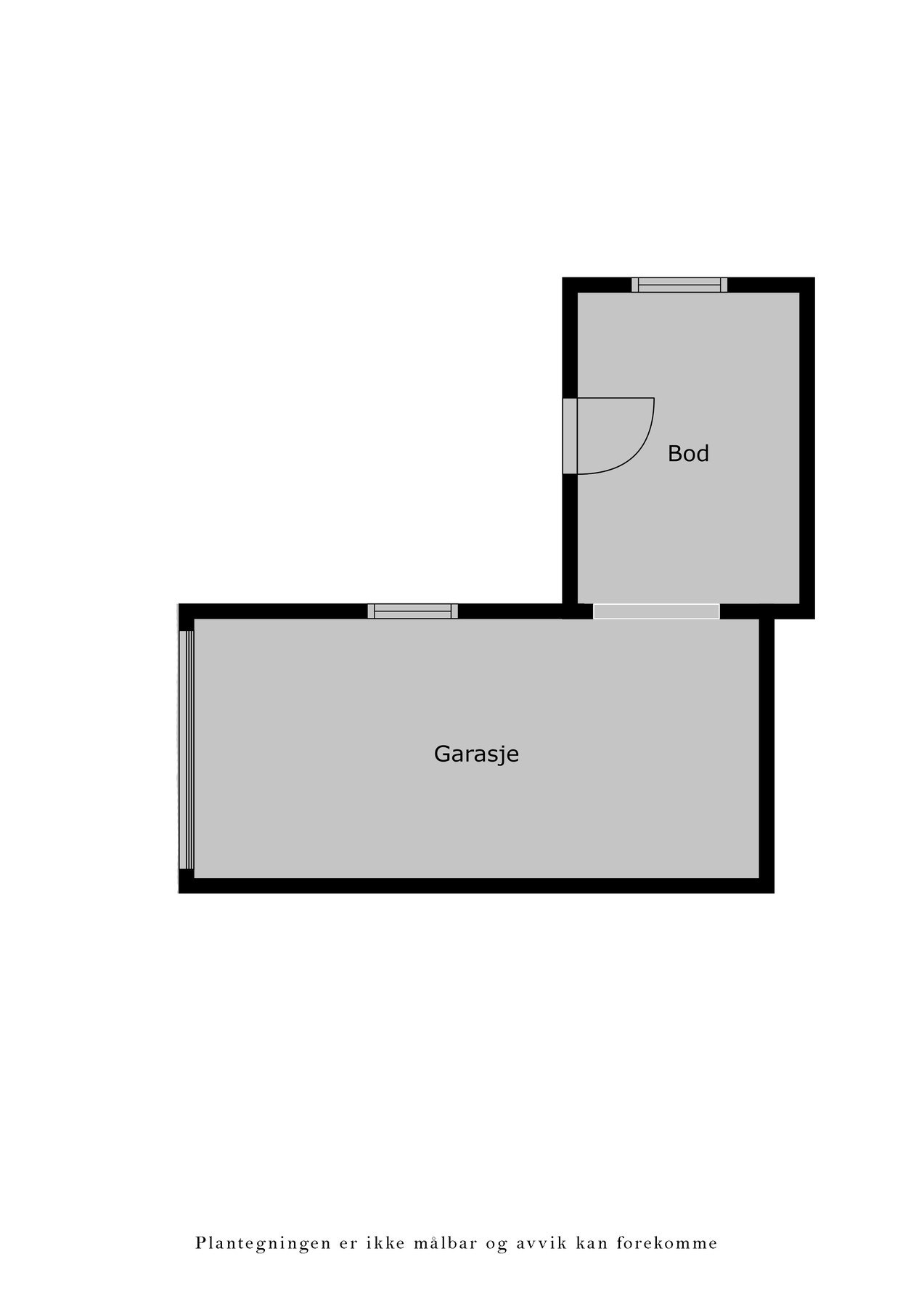 Veiledende plantegning Galleribilde