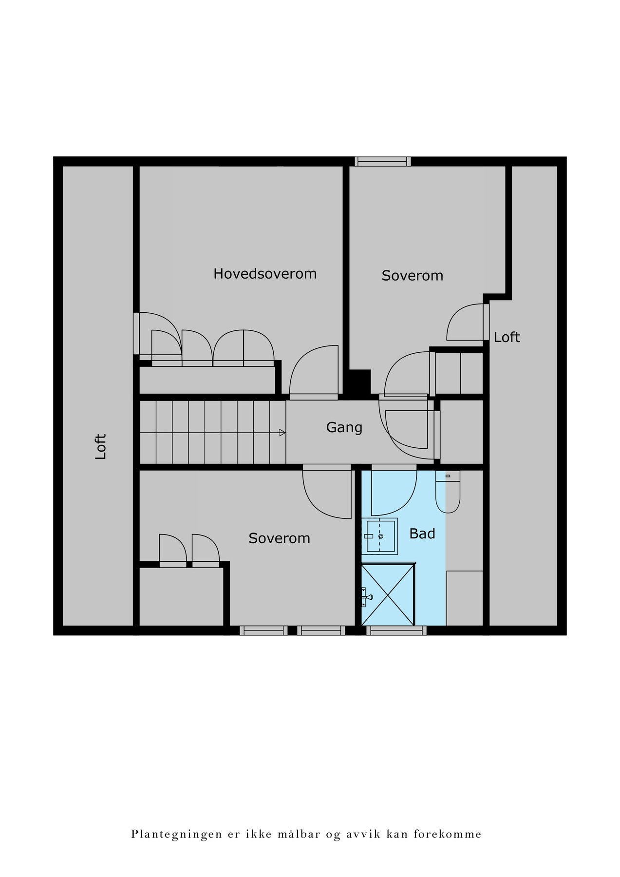 Veiledende plantegning Galleribilde