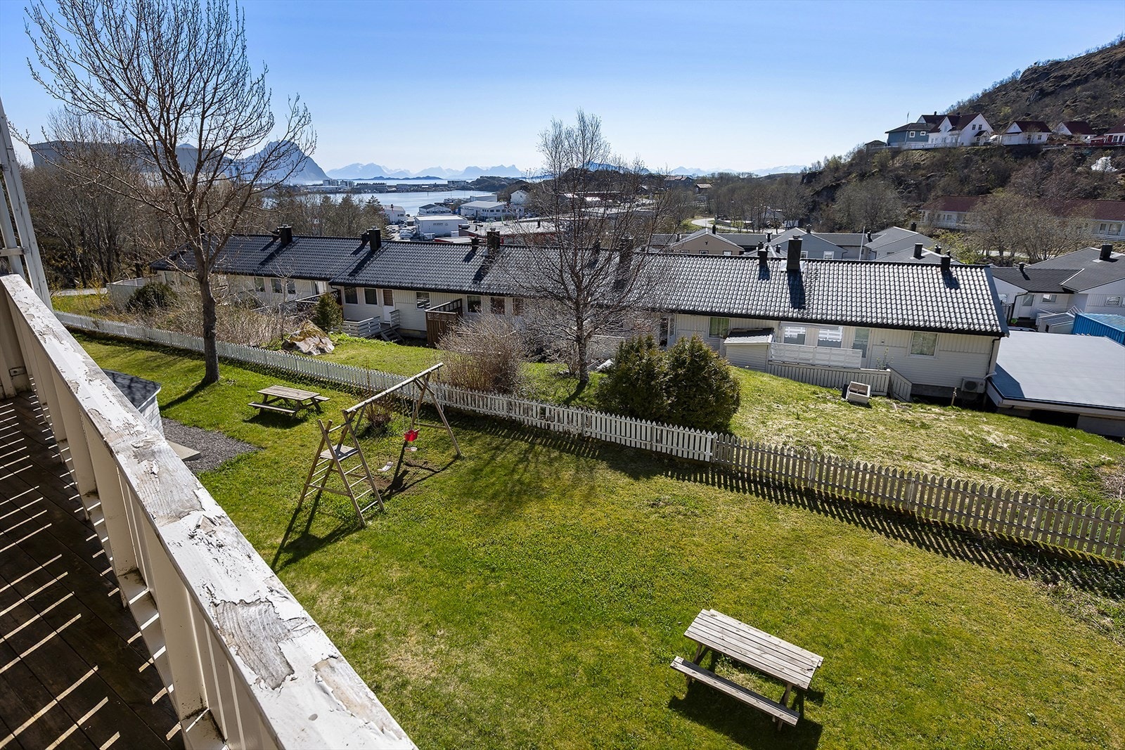 Pent felles uteområde Galleribilde