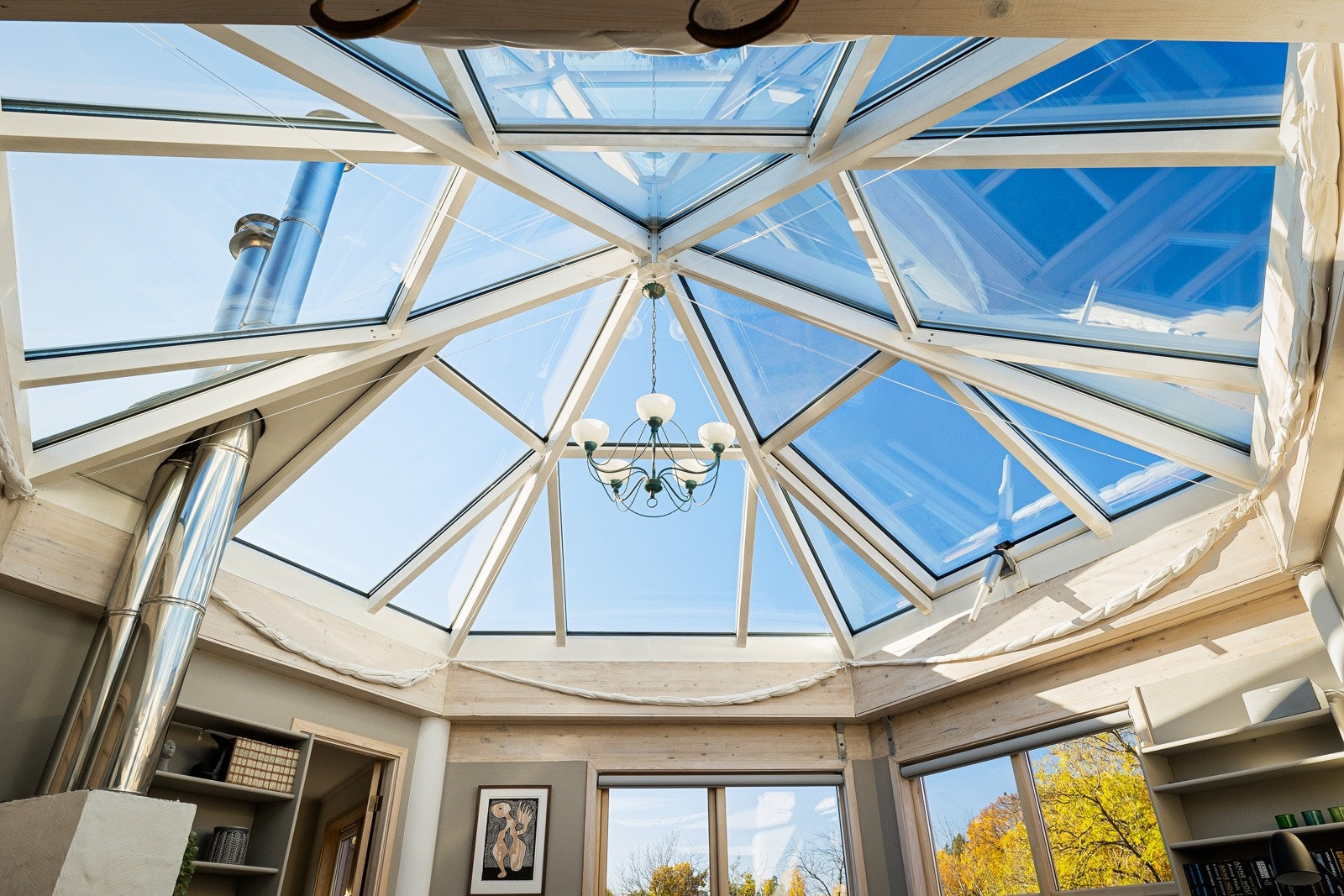 På klare kvelder kan du her nyte stjernespekkede netter i en helt spesiell atmosfære. Galleribilde