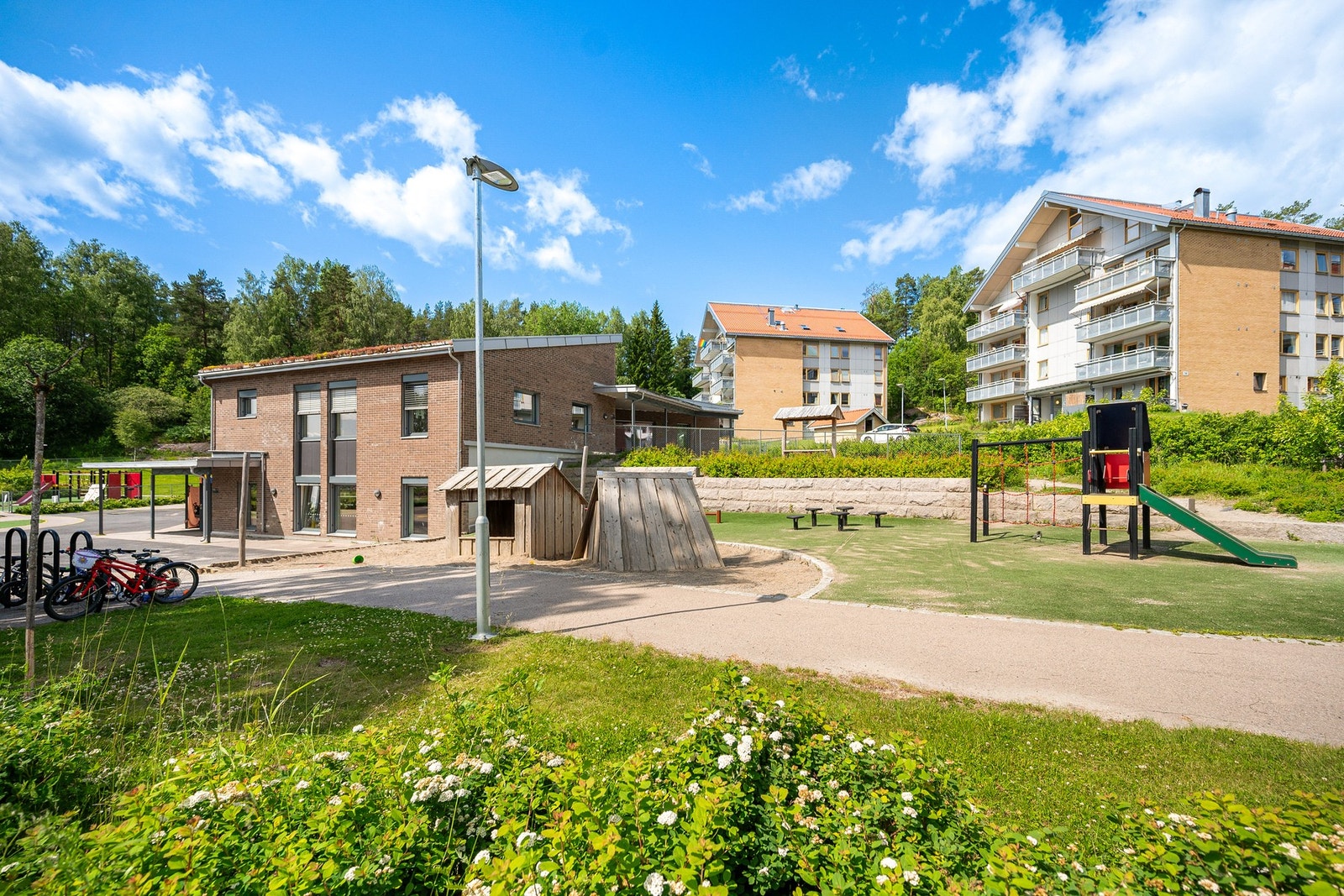 Ødegården barnehage ligger bare et steinkast unna - perfekt for småbarnsfamilier. Galleribilde
