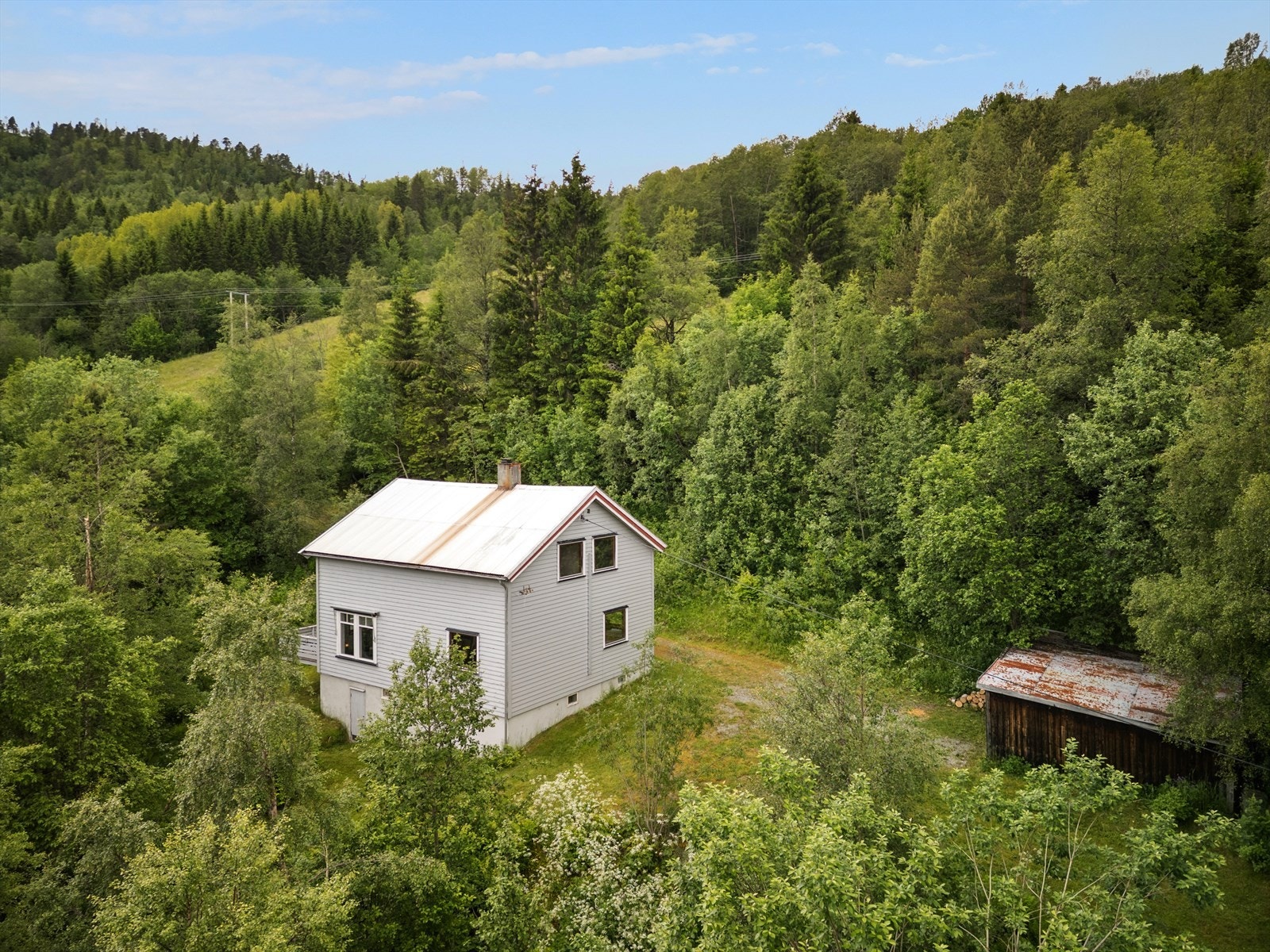 Dronefoto Galleribilde